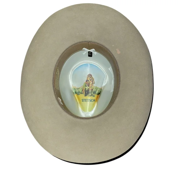 Vintage Stetson Gallup Cowgirl Hat Tan - Picture 6 of 11